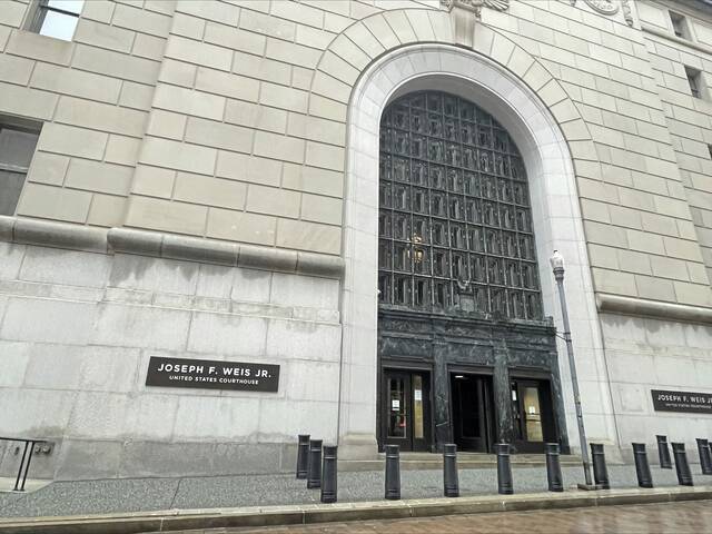 The federal courthouse in Downtown Pittsburgh.